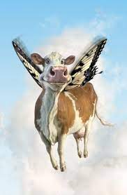 Flying cow